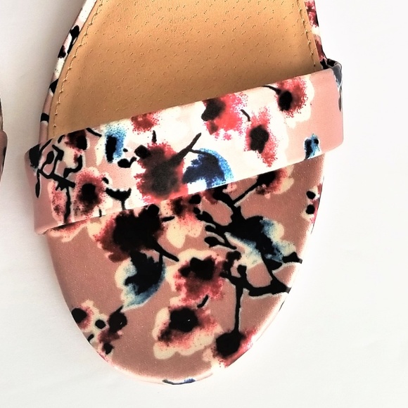 Candie's Pump Shoe Pink Floral Woman's 8.5 New - Picture 3 of 8